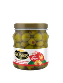 Biber Dolgulu Yeşil Zeytin 